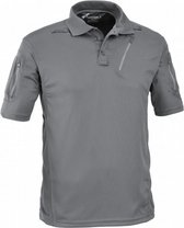 poloshirt Tactical heren polyester grijs maat S