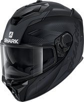 SHARK Spartan GT ELGEN Motorhelm Integraalhelm Mat Zwart Antraciet Mat - Maat XL