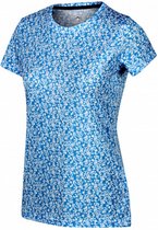 T-shirt Fingal Edition dames polyester blauw maat 50