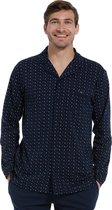 Pastunette heren pyjama jasje L/M  Knoopsluiting - Mix & Match  - 5XL  - Blauw