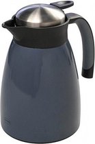 thermoskan Jug 1 liter RVS donkergrijs