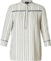YEST Iefa Blouse - Ecru/Multi-Colour - maat 46