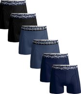Muchachomalo-6-pack onderbroeken voor mannen-Elastisch Katoen-Boxershorts - Maat L