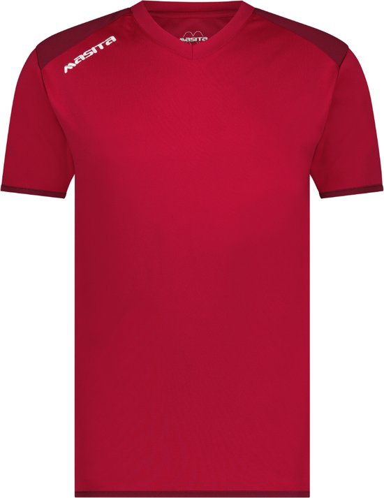 Masita | Sportshirt Heren & Dames - Korte Mouw - Avanti - QuickDry Technologie - RED - S