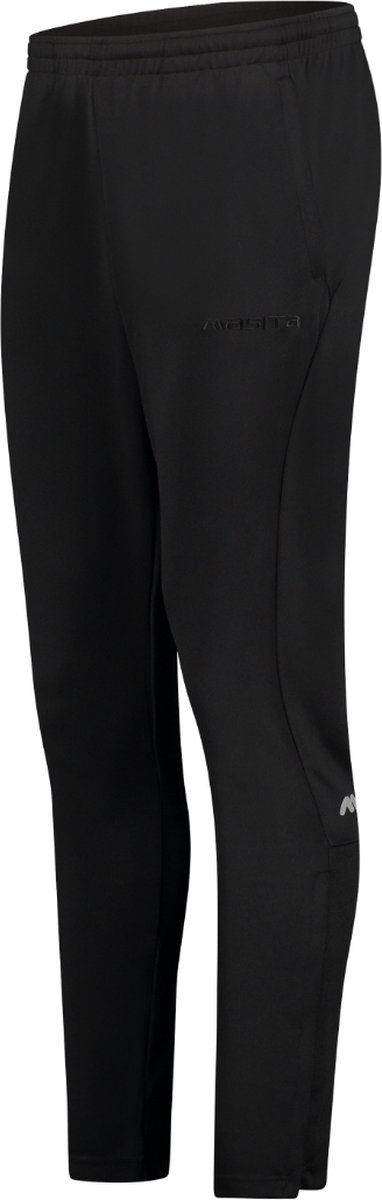 Masita | Trainingsbroek Heren Lang Slim Fit - Active - Joggingsbroek - Mannen & Kindermaten - BLACK - 128
