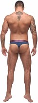 Male Power Avant-Garde - Verstrakkende String antique blue S/M