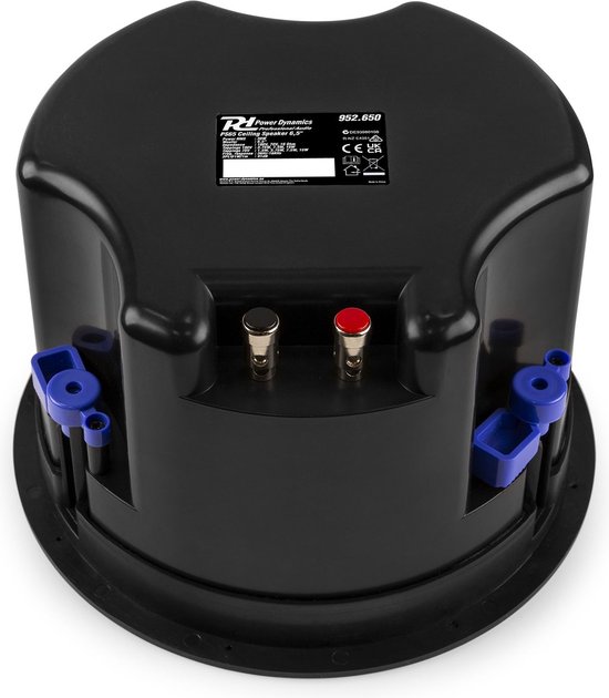 Power Dynamics PS65 plafond speaker 6,5 inch - 30 watt - met afgesloten behuizing - wit van Merkloos — afbeelding 4