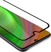 Cadorabo Screenprotector geschikt voor Motorola ONE PRO / ONE ZOOM Volledig scherm pantserfolie Beschermfolie in TRANSPARANT met ZWART - Gehard (Tempered) display beschermglas in 9H hardheid met 3D Touch