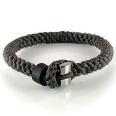 Brahman - Viper - Titaniumgrijs - Heren armband - 20cm