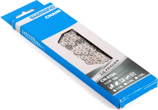Shimano Ketting Ultegra Cn-6701 1/2 X 3/32 10s 116 Schakels van Shimano — afbeelding 4