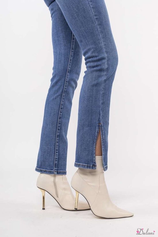 SOLY HUX Damesbroek, lange zomerbroek, hoge taille, losse