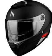 MT Thunder 4 SV Integraal helm solid mat zwart XL - Motor & Scooter