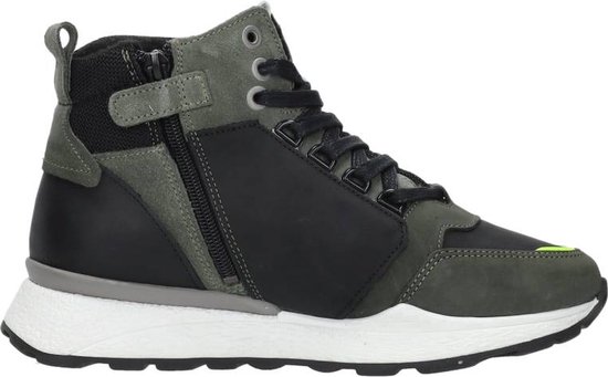 SUB55 Veterschoenen Hoog Veterschoenen Hoog - groen - Maat 36