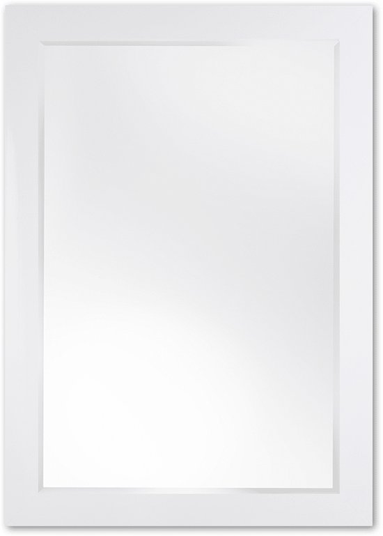 Moderne Spiegel 72x132 cm Wit - Anna