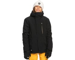 Quiksilver - Veste de snow technique garçon - Mission Solid - Zwart - taille XS (8 ans)