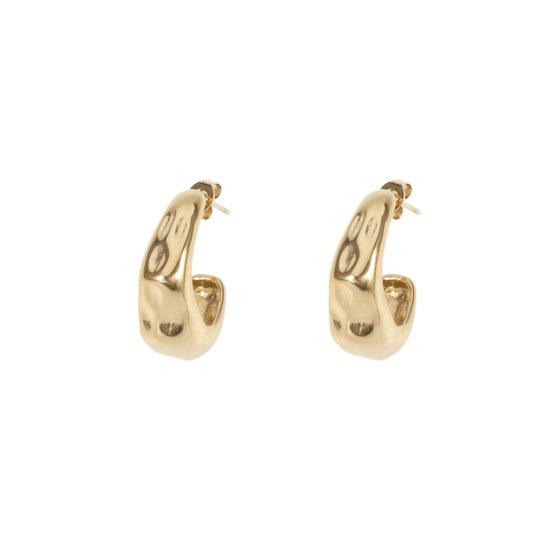 The Jewellery Club - Boucles d'oreilles Lily or - Boucles Boucles d'oreilles - Boucles d'oreilles femme - Acier inoxydable - Or - 2 cm