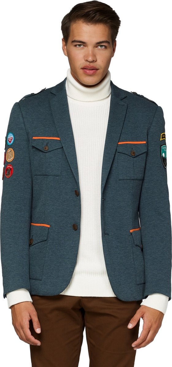 OppoSuits Deluxe Uniform - Park Ranger - Heren Blazer - Casual Chique - Forest Green - Maat EU 52