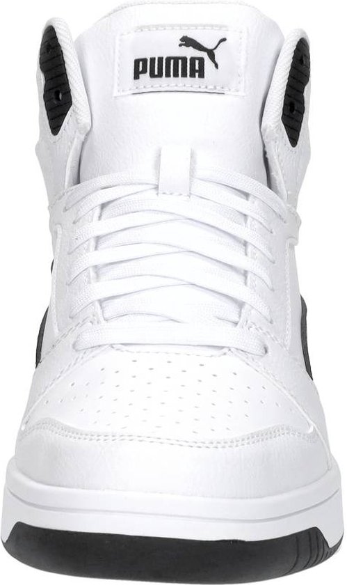 PUMA Rebound v6 Unisex Sneakers - Wit/Zwart
