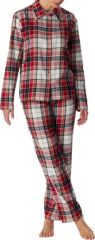 Schiesser Pyjama lange - X-Mas Gifting Set Dames Pyjamaset - Maat XXL