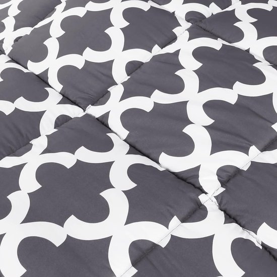couette 220x240cm, Couette imprimée, Couette toutes saisons, Couette matelassée ( Blauw Marine )