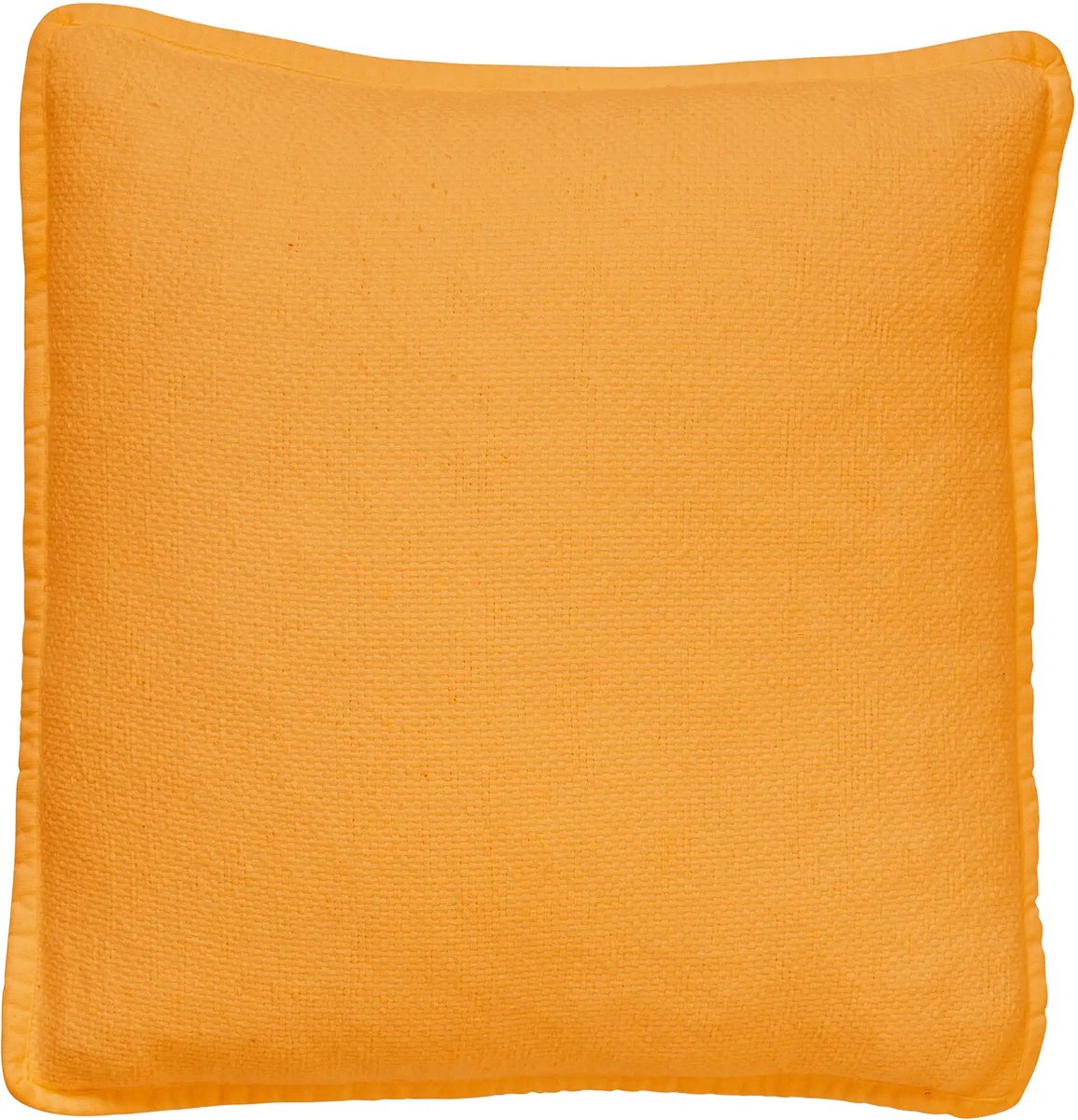 Dutch Decor BOWIE - kussenhoes 45x45 cm - gewassen katoen - Golden Glow - geel - met rits - zonder binnenkussen