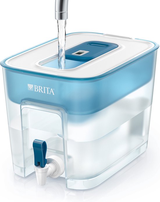 Brita 1027666 filtre à eau Filtre à eau pour carafe 8,2 L Bleu,  Transparent, Blanc