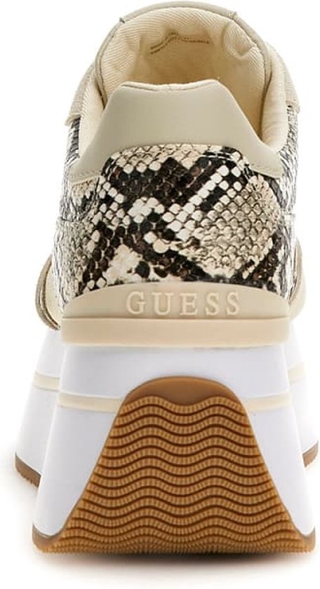 Guess Camrio2 Dames Sneakers Leder - Light Gold - Maat 40 - GUESS