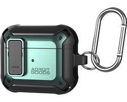 AdroitGoods Armor Case Geschikt Voor Apple AirPods Gen 3 - Cover - Hoesje - Generatie 3 - Bescherming