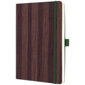 Sigel notitieboek - Conceptum - A5 - houtstructuur - punt-gelijnd - softcover - SI-CO674