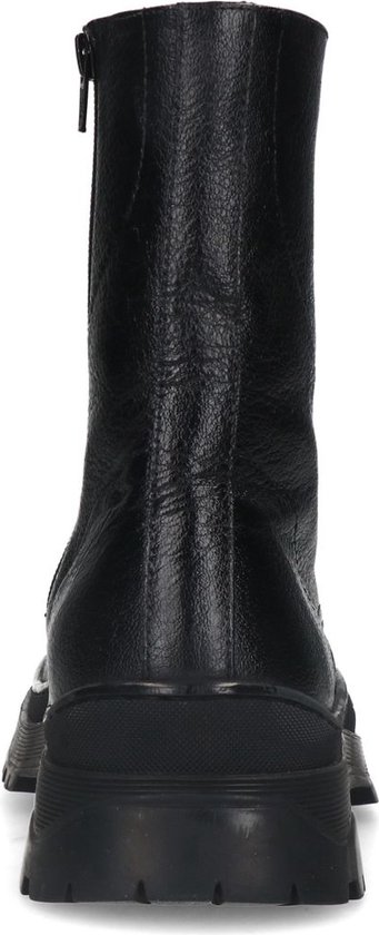 Sacha - Homme - Boots hautes à lacets en cuir noir - Taille 44