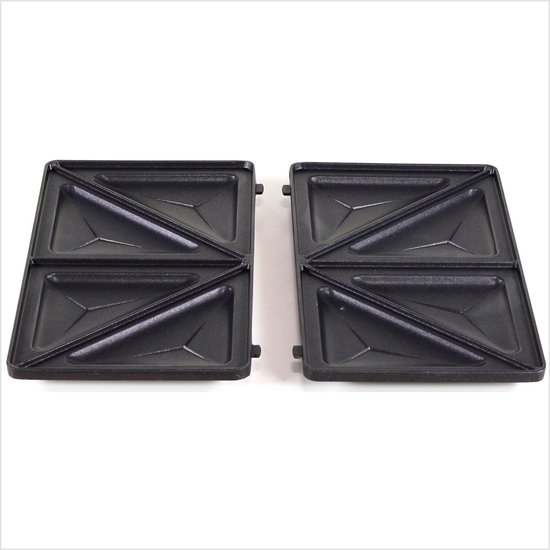 Bijgeleverde accessoires en toebehoren - Tefal XA8002 - Tefal Snack Collection XA8002 - Sandwichplaten