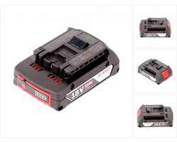 Bosch GBA 18 V 2 Ah / 2000 mAh Li-ion-accu (1600Z00036)