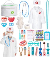 Set de médecin - speelgoed de Docteur - Mallette de médecin pour Enfants - Stéthoscope - Jeu de rôle