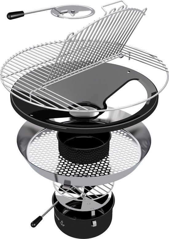 Outdoorchef Dualchef 425 G Gasbarbecue - 5 branders - Zwart van Merkloos — afbeelding 4