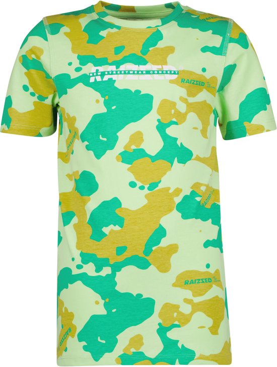 Raizzed SULLIVAN Jongens T-shirt - Army All-Over - Maat 140