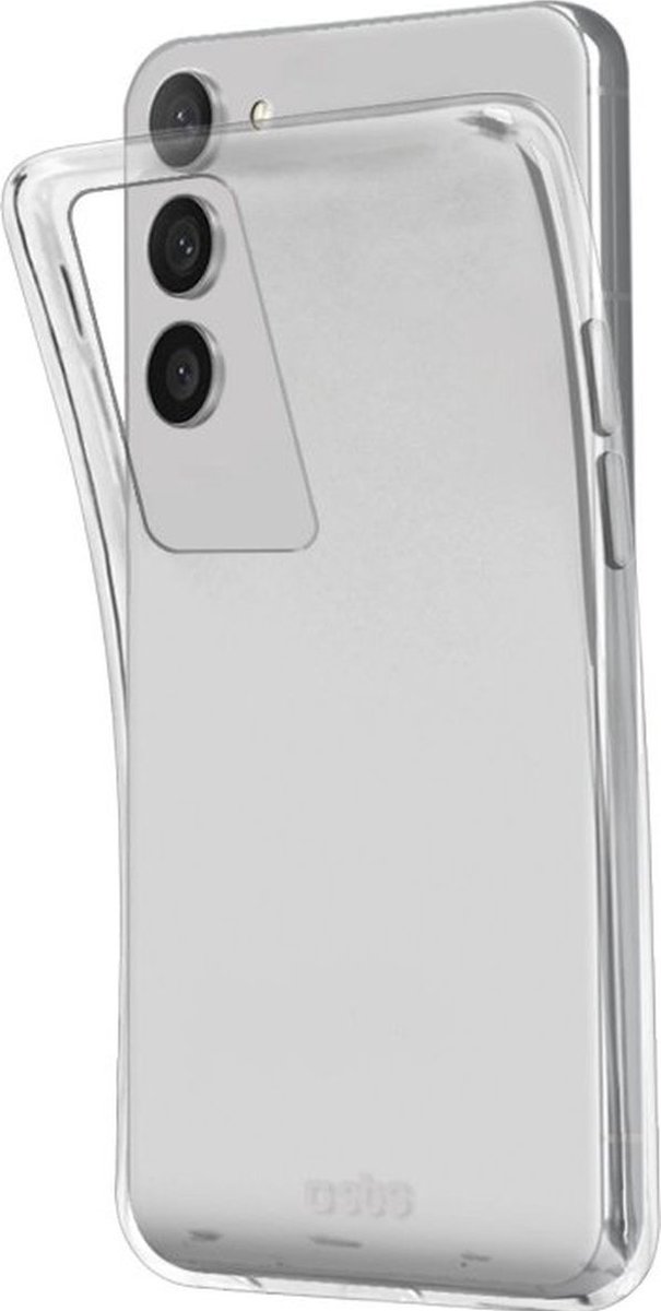 SBS Skinny - Telefoonhoesje geschikt voor Samsung Galaxy S23 Hoesje Flexibel TPU Backcover - Transparant