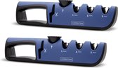 Livington Blade Star- 3-in-1 Messenslijper - Dubbelpak - Professionele Messenslijper - 2 Stuck - Individueel Verstelbaar - Ergonomische Handgreep