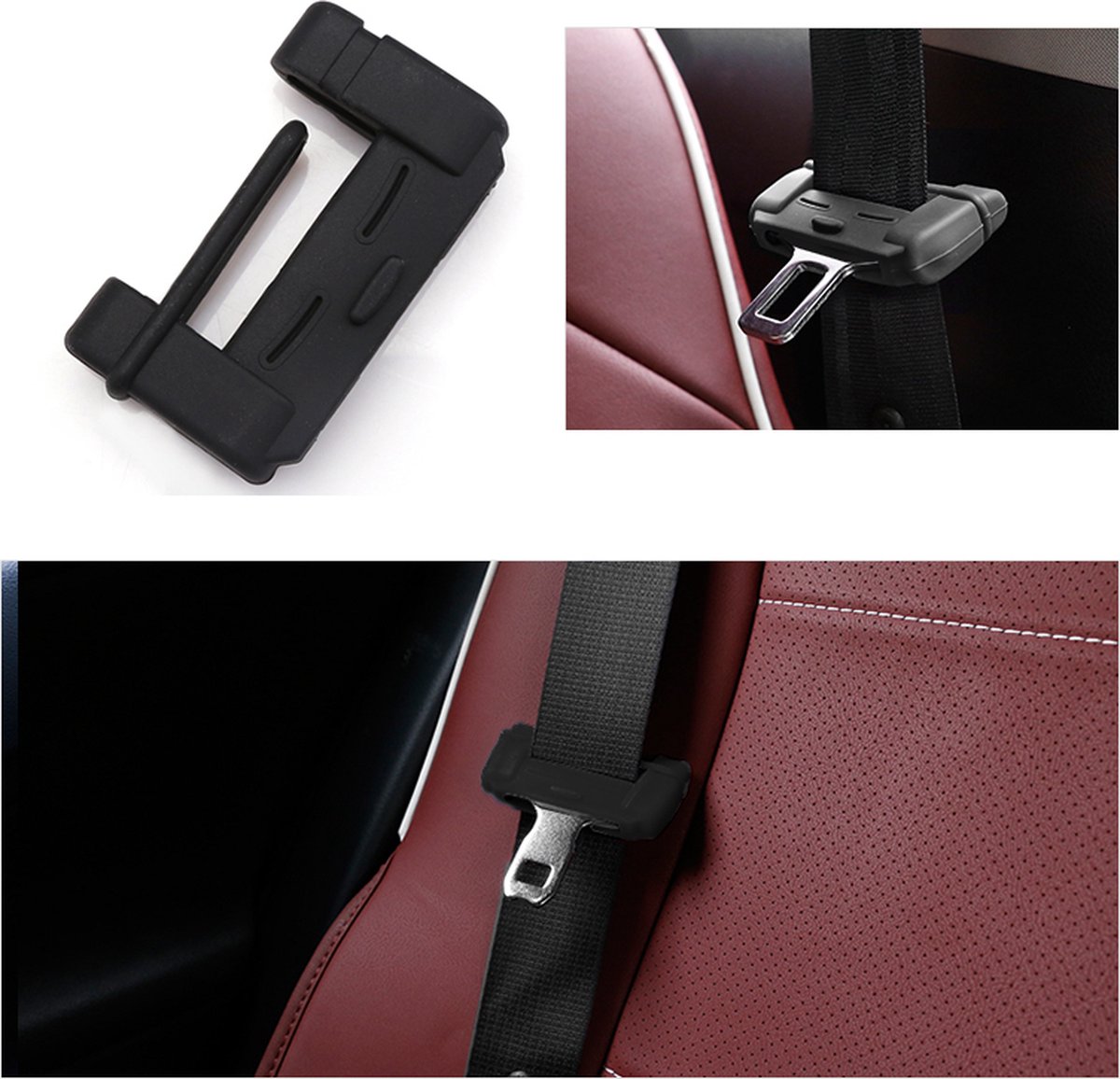 Ajusteur De Ceinture De Sécurité De Voiture, Clips De Ceinture De