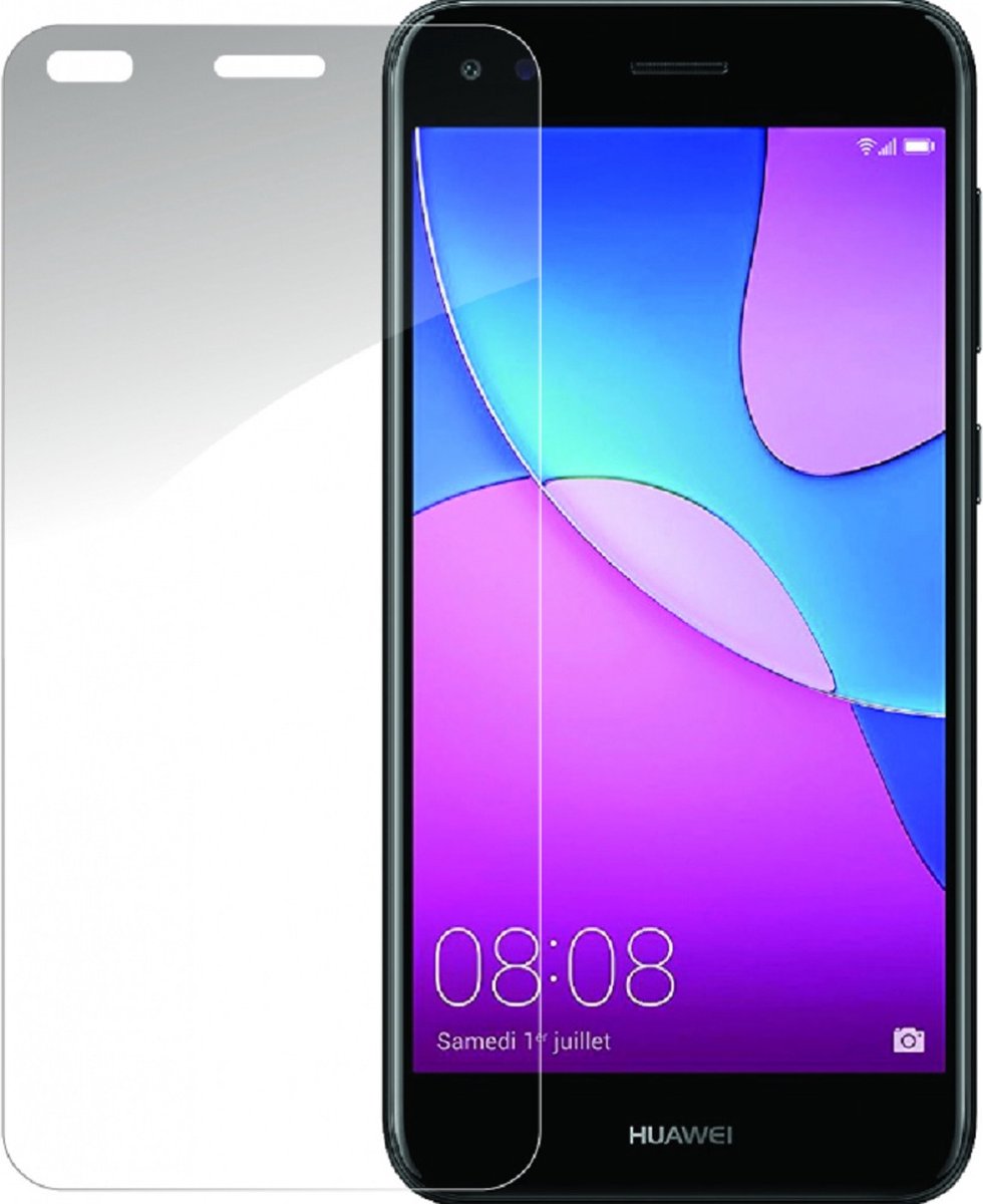 LuxeBass Tempered screenprotector geschikt voor Huawei Y6 (2017) - beeldscherm - scherm - tempered glas