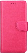 LuxeBass Hoesje geschikt voor Motorola G6 Play / E5 - Bookcase Roze - portemonnee hoesje - telefoonhoes - gsm hoes - telefoonhoesjes