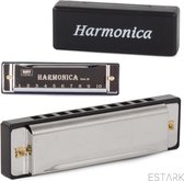 ESTARK® Harmonica - Musique - Harmonica Premium pour Adultes et Enfants - Blues Harmonica C Major - Harmonica avec Boîte