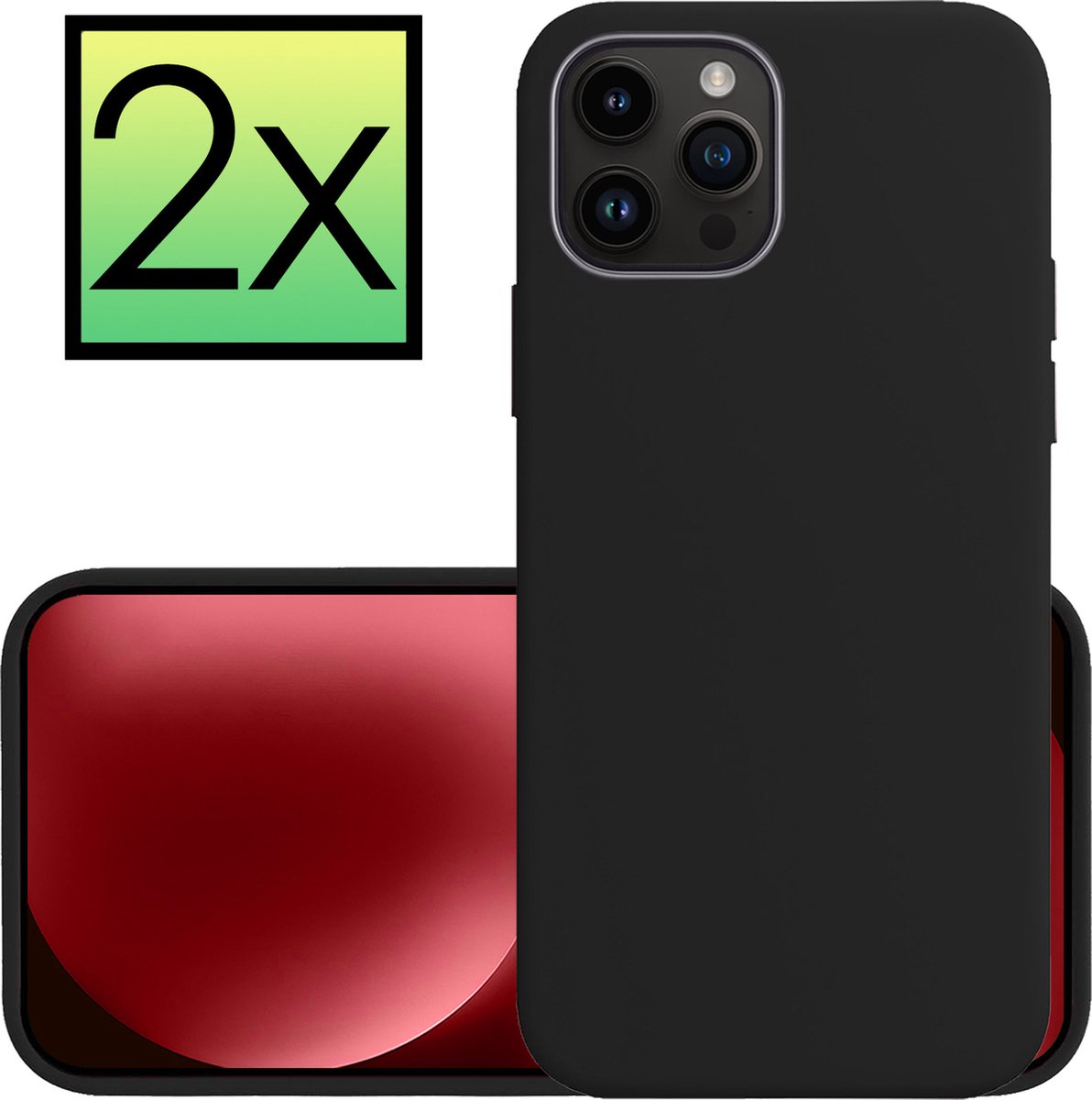 Mobigear Basics - Coque Apple iPhone 13 Pro Coque arrière en TPU