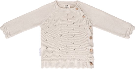 Baby's Only Truitje Flora - Baby truitje - Warm Linen - Maat 68 - 100% ecologisch katoen - GOTS