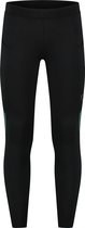 Rogelli Echo Running Pants - Pantalon d'hiver pour homme - Noir, Vert Petrol - Taille 2XL