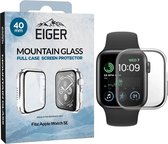 Eiger Mountain Glass Full Case Apple Watch SE 40MM Hoesje Transparant