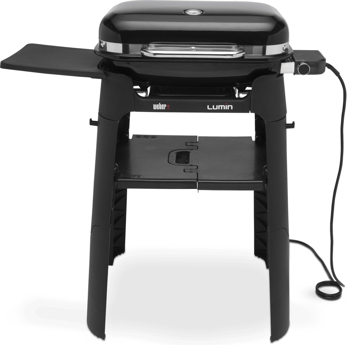 Lumin-elektrische barbecue met onderstel