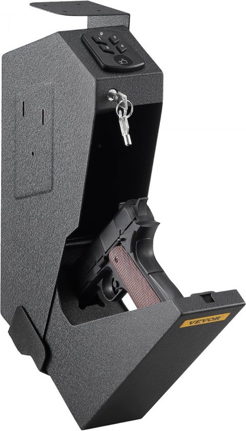 Coffre-fort pour armes à feu avec code numérique et serrure à clé