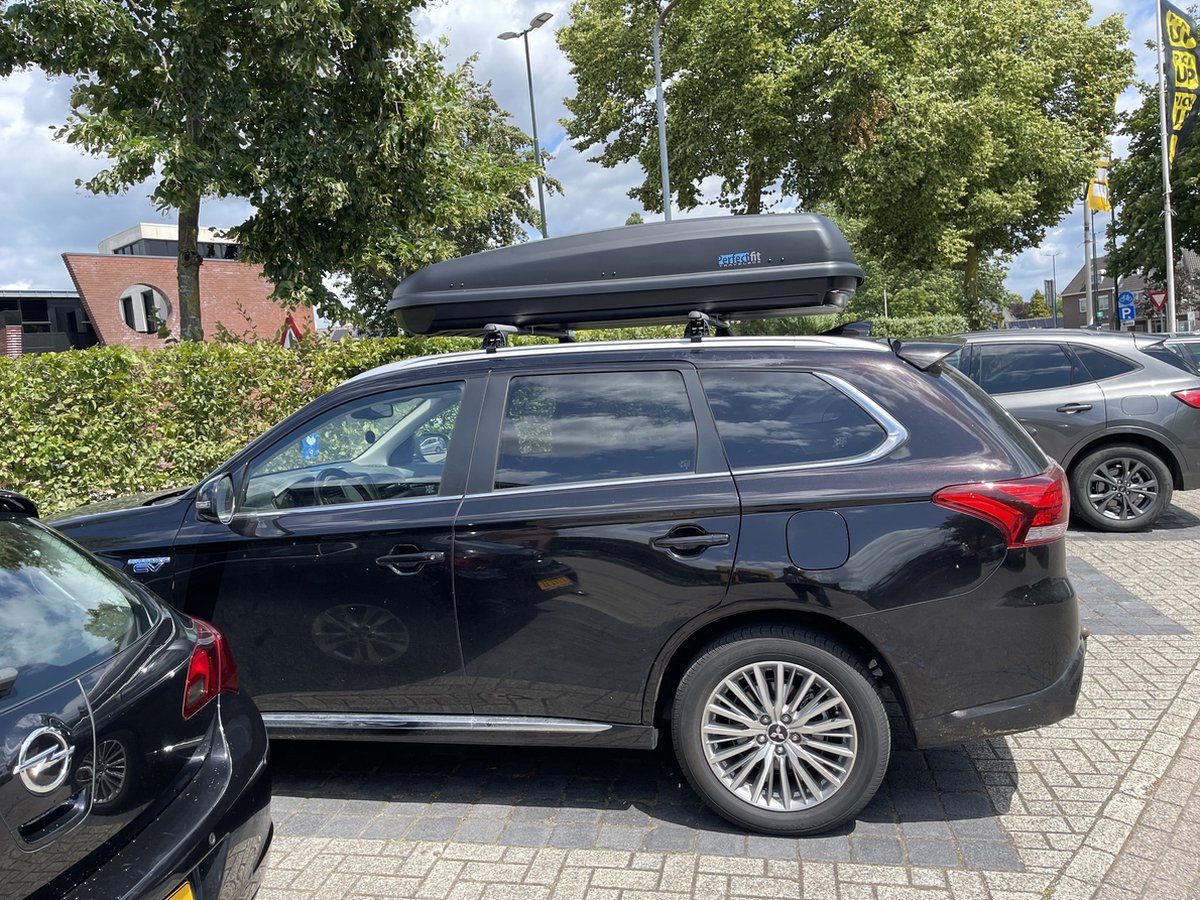 Dakkoffer 500 liter Perfect Fit travelbox Mat zwart – foto 2