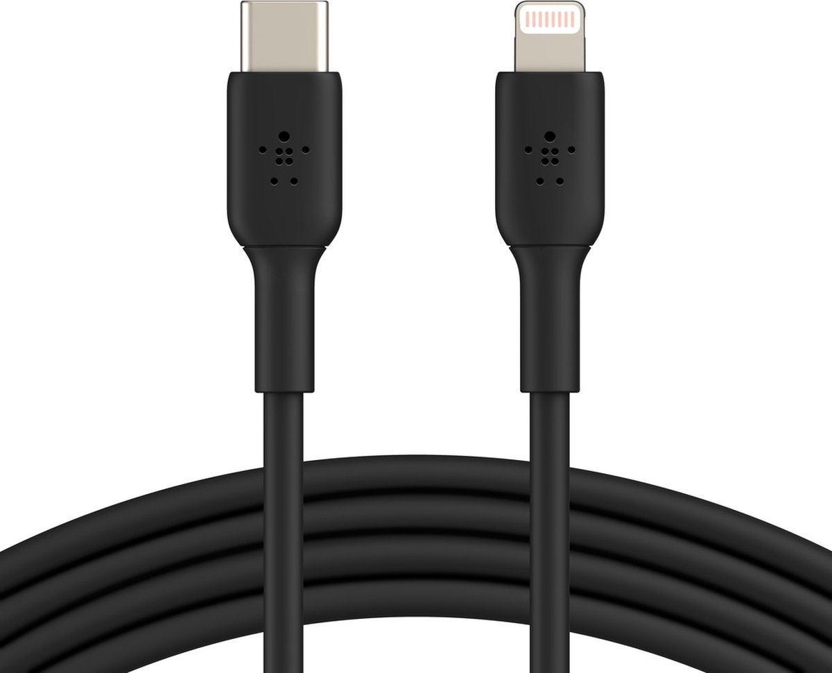 Image of Belkin BOOST↑CHARGE - USB-C naar Lightning Kabel - 2 Meter - 20W - Zwart