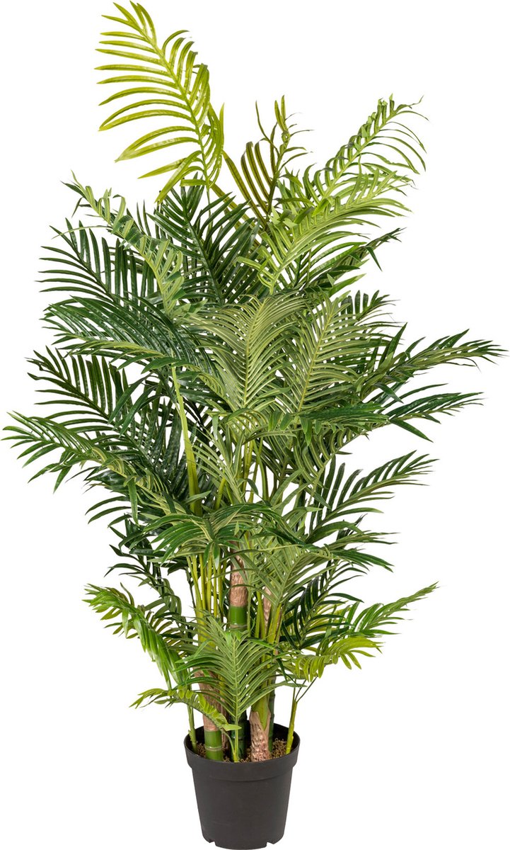 Kopu Kunstplant Arecapalm 170 cm 9 Stammen - Real Touch - Goudpalm Groen